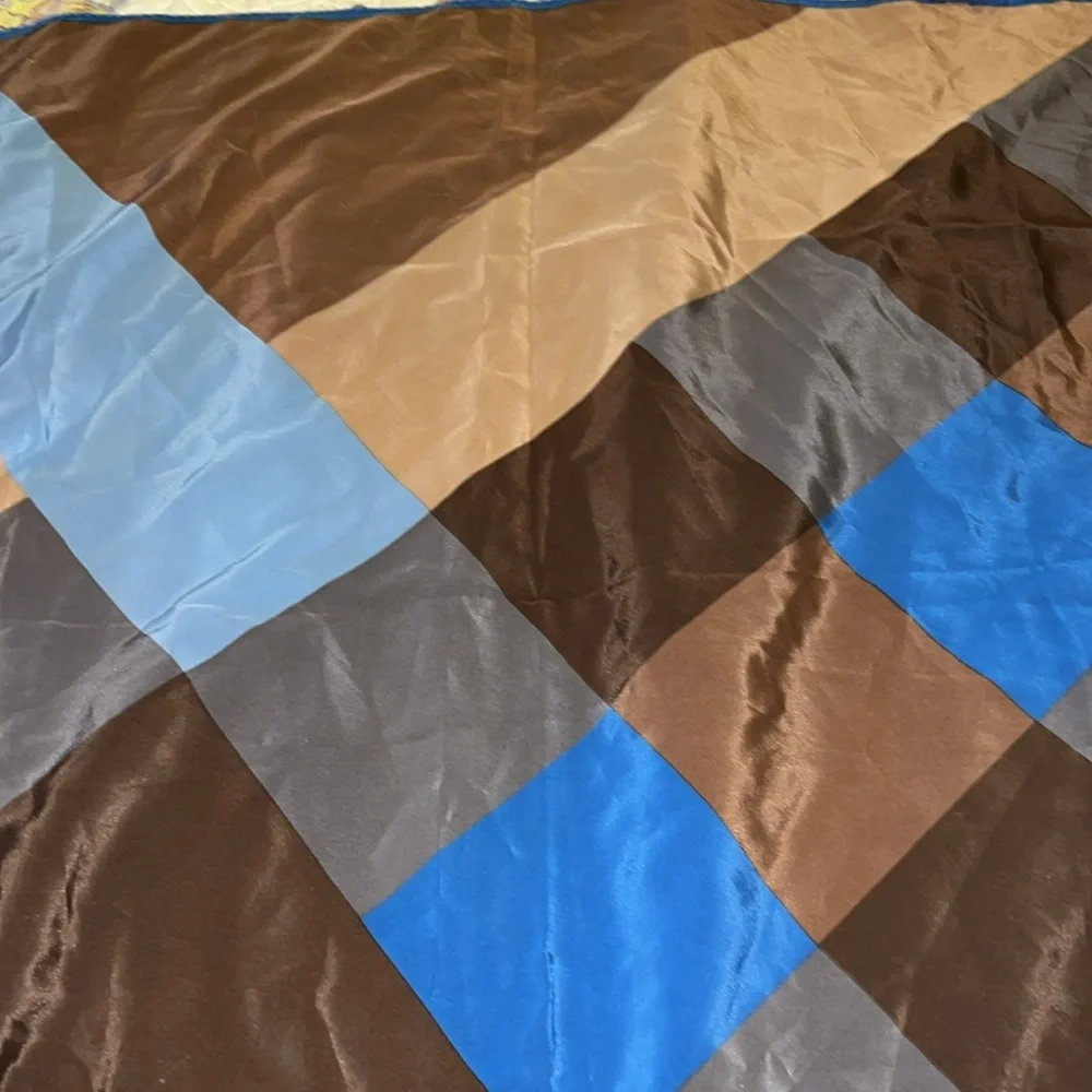 Vintage Veresa by Vera Neumann abstract scarf Japan 27”